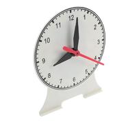 GALPADA Early Educational Teaching Clock Model with Three Moving Hands for Classroom Display and School Learning Fun Interactive Tool to Help Students Learn to Tell and Coordination Skills