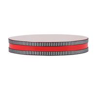 GALPADA Educational Wave Drum Beads Red Percussion Instrument for Gentle Sea Sounds for Music Therapy and Young Musicians