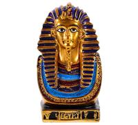 GALPADA Egyptian Style Pharaoh Resin Statue Vintage Desktop Adornment for Home Office Decor Detailed Ancient Sculpture Ornament and Unique Idea
