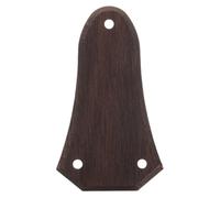 GALPADA Electric Guitar Truss Rod Cover in Coffee Wood with Precision Iron Core for Longterm Protection and Stable Truss Rod Adjustments, Elegant Headstock Trim Suitable for Electric