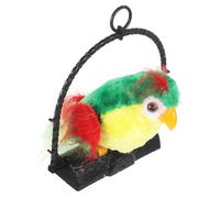 GALPADA Electric Talking Parrot for Early Learning Educational Hanging Decoration Green No Battery Safe Material Birthday Gift