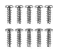 GALPADA Electric Trimmer Housing Screws 10pcs Replacement Maintenance Parts for Clipper Compatible with Wahl 8504/1919 Silver Metal for Trimmer housing Maintenance