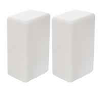 GALPADA Electrical Project Boxes Electronics Enclosure Plastic Power Junction Box 2pcs with Stable Performance and Space-saving Design White for Electronic Engineering Projects
