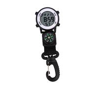 GALPADA Electronic Accurate Time Keeping Nylon Strap with Pocket Watch at Clip Design and Silver Hanging Watch for Use School and Work Indoors
