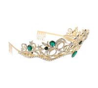 GALPADA Elegant Bridal Crown Hair Accessories for Weddings and Prom Events, Alloy Rhinestone Princess Tiara with Enduring Sparkle and Easy Styling, for Brides