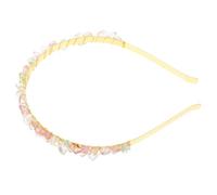 GALPADA Elegant Crystal Rhinestone Bride Hairband Metal Frame, Versatile Bridal Hair Accessories for Women and Bridesmaids, Adds a Touch of Elegance for Celebrations and Festive Events