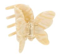 GALPADA Elegant French Style Hair Claw Clip for Women Non Slip Acetate Jaw Clip with Classic Butterfly Pattern Durable Hair Accessory and Secure Hold