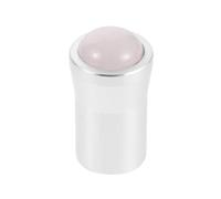 GALPADA Elegant Metal Tuning Fork Holder Base with Imitation Jade Pink Crystal for Sound Healing and Yoga, Amplifies Tuning Fork Frequencies, for Interior Decor and Meditation Sessions