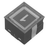 GALPADA Elevator Push Button Switch Replacement Kit Dc24v with Green Light Digital Number 1 Button for Office Elevator Controls Hardware