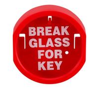 GALPADA Emergency Door Key Lock Box Red Plastic with Multifunctional Design for Storage of Hazardous Goods, Suitable for Emergency Preparedness Kit and Escape Situations