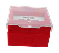 GALPADA Emergency Exit Release Button High Sensitivity Dual Functionality Alarm Button Red Plastic Manual Fire Alarm for Emergency Scenarios and Schools