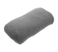 GALPADA Ergonomic Under Desk Footrest Cushion for Office and Home Use Semi Crescent Leg Pillow to Elevate Legs Circulation Pressure and Reduce Swelling Deep Gray
