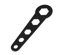 GALPADA Ergonomic Wheelchair Brake Wrench Iron Handle for Improved Control and Safety Compatible Brake Part Accessory for Various Wheelchair Models Easy to Use Lever