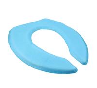 GALPADA EVA Toilet Seat Cushion Pad U-Shape Soft Breathable Self-Adhesive Bathroom Accessory Blue Thick Warm Padded Cover for Toilet Seats