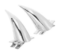 GALPADA Evil Horn Hair Clips with Strong Hold and Secure Fit 2pcs Halloween Silver Alloy Material Realistic 3d Devil Horn Design for Women Party and Halloween Cosplay Costume Accessory