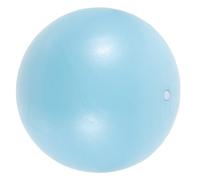 GALPADA Exercise Ball for Core Strengthening and Balance Training Portable Fitness Stability Ball for Home Gym Office Workouts Lightweight Pilates Accessory in Sky Blue