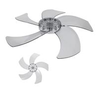 GALPADA Fan 5 Clean Pedestal Fans Standing for Easy to Table Replacement 16 Inch Plastic Blade with Leaves Part for Quiet Operation