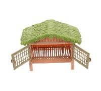 GALPADA Farmhouse Chicken Coop Toy Set Mini Rabbit Cage and Barnyard Figures for Preschool Educational Country Play and Toddler Interactive Learning