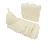 GALPADA Felt Sauna Hat with Water Absorption Cap Gloves Mat Slippers and Storage Bag Breathable Heat Insulating Bath Accessories for Comfortable Sauna Experience