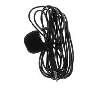 GALPADA Finger Ring Instrument Pickup Microphone Wired Clip-on Condenser Mic for Flute Saxophone Trumpet Violin 5m Cable, Portable Stage Microphone for Orchestra and Live Performance