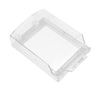 GALPADA Fire Alarm Covers Manual Call Point Protector with Full Coverage Protection Plastic Emergency Reset Button Protector for Indoor Use in Shopping Malls