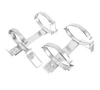 GALPADA Fire Extinguisher Mounting Bracket Fire Extinguisher Wall Mount Bracket Holder Stainless Steel 2pcs Easy Installation with Sl ppearance for Car and Other Locations