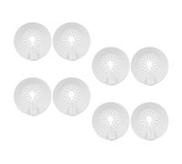 GALPADA Fire Sprinkler Decorative Ceiling Trim 8Pcs Plastic Plates 15/20Mm Universal Detachable for Residential Commercial Safety Alarms