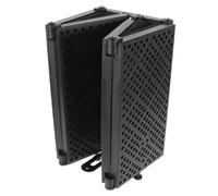 GALPADA Five Door Microphone Soundproof Shield Foldable Mic Sound Absorbing Pad for Professional Recording Live Broadcast Film and Singing Sessions