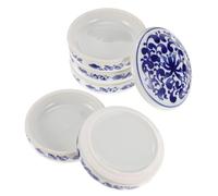 GALPADA Five Layers Ceramic Ink Dish Watercolor Pigment Tray Painting Tool Craftsmanship Easy to Clean Assorted Color for Drawing and Painting