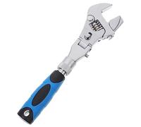GALPADA Flex Head Ratcheting Wrench Telescopic Adjustable Spanner with Cantilever Design Durable and Sturdy for Home Repairs and DIY Projects