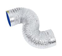 GALPADA Flexible Aluminum Exhaust Hose for Kitchen Range Hood Four Layer Thickened Construction, Heat Resistance and Deformation Resistance, 15.5x100cm for Efficient Ventilation