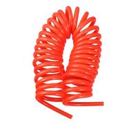 GALPADA Flexible Recoil Air Hose Tube for Air Compressors PU Spring Spiral No Connector Lightweight and Expandable for Pneumatic Tools and Air Equipment