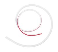 GALPADA Flexible Self-Adhesive Foam Skirting Line 2M Wall Corner Trim for Bathroom Shower Door Seal and Bathtub Splash Guard