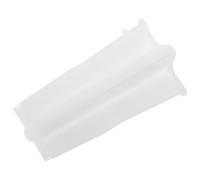 GALPADA Flexible Silicone Star Shaped Candle Mold for DIY Scented Candle Making, Reusable White Five-Pointed Star Mold for DIY Work and Craft Projects
