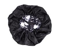 GALPADA Flower Pattern Bonnet Elastic Sleep Cap for Women Multi Purpose Shower Beauty Wrap Comfortable for Long Wear for Sleep Makeup