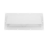 GALPADA Flush Vent Cover for Floor Vents in White Abs Plastic with Large Size Design and Better Ventilation Effect Rectangle Shape Register Cover and Yacht Hardware Applications