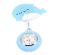 GALPADA Fob Watch Clip Design Retractable Lightweight Pocket Watch for Medical Professionals Glow The Dark Feature Cartoon Accessory for Work