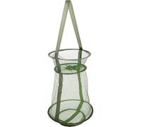 GALPADA Foldable Fishing Basket for Caught Fish with Threelayer Collapsible Nylon Mesh and Small Mesh Design, Portable Fish Net Bag for Saltwater and Freshwater Fishing