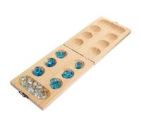 GALPADA Foldable Mancala Board Game with Lock Educational for Boys and Portable Strategy Game for Memory and Cognitive Skill Development Travel-friendly Design Random Color