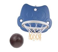 GALPADA Foldable Owl Pattern Indoor Basketball Hoop for Wall Mounted Hanging Basketball Frame with Backboard Easy Installation for Home Garden Office Play Random Color