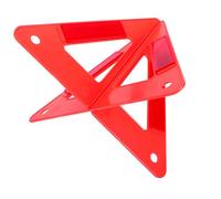 GALPADA Foldable Reflective Road Safety Triangle for Cars Emergency Warning Sign Compact Portable Design with High Visibility for Night Use and Trunk Space Saving