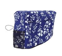 GALPADA Foldable Sewing Machine Dust Cover with Built Organizer Bag Protective Case for Household and Machines Storage Pockets for Scissors Needles Threads Dust and Damage Protection