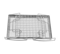 GALPADA Foldable Stainless Steel Camping Toaster Rack with Detachable Square Rack, Convenient Storage, Japanese Style Minimalist Design for Outdoor Cooking and Camping