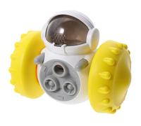 GALPADA Food Leaky Dog Treats Dispenser Interactive Dog Biting Strong Plastic Indoor Better Accompany Pets Puppy