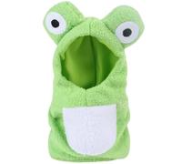 GALPADA Funny Parrot Clothes with Printed Pattern Lightweight Cotton and Polar Fleece Bird Outfit Comfortable Wearing Random Color for Halloween and Party