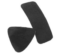 GALPADA Furry Arrow Rest Bow Rest Catcher Cow Fur Black Self-adhesive Protects Arrows from Damage for Recurve Traditional Bows Hunting Practice Outdoor Shooting