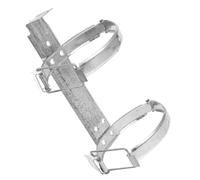 GALPADA Galvanized Iron Fire Extinguisher Wall Rack Practical Fire Extinguisher Holder Stable Fixing Stand Easy Installation for Home Office Safety