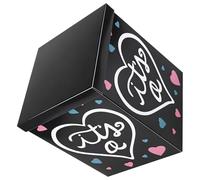 GALPADA Gender Reveal Balloon Box Paper Material with Simple Operation and Foldable Design for Birth or Birthday Party Decorations