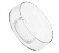 GALPADA Glass Decorative Bowl Vase for Indoor Water Plants and Small Potted Moss, Hydroponic Fishbowl Planter with Elegant round Shallow Design for Easy Plant Growth and Observation,