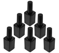 GALPADA Glass Empty Gel Polish Bottles with Brush Cap 6pcs 15ml Small Refillable Nail Polish Containers for Diy Nail Art and Salon Use